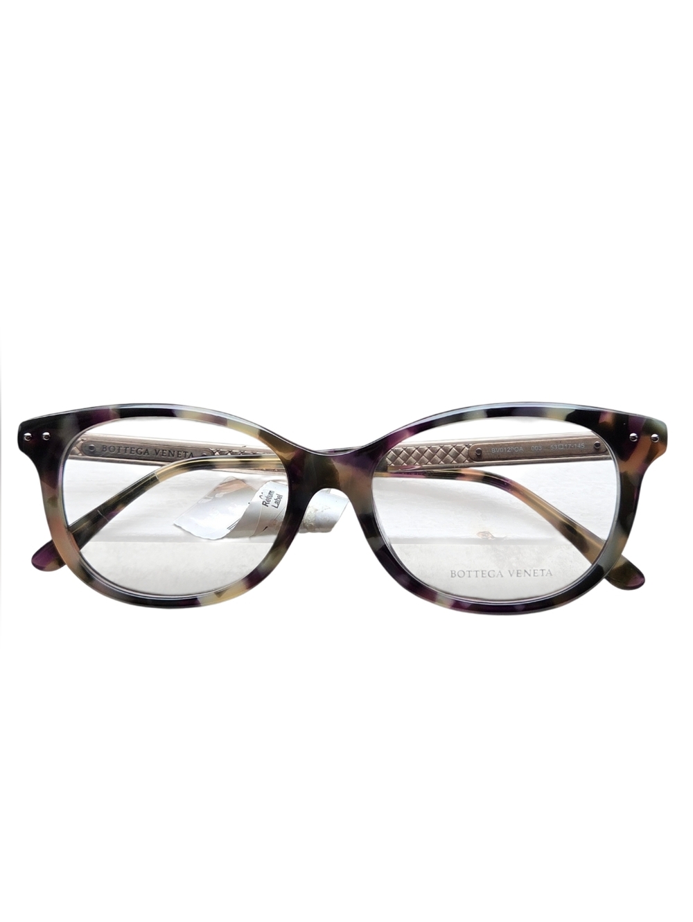 Bottega Veneta Tortoise Shell Round Optical EyeGlasses - Picture 2 of 15